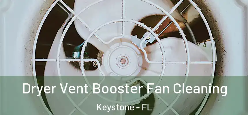 Dryer Vent Booster Fan Cleaning Keystone - FL
