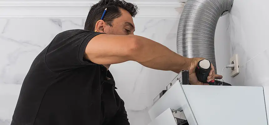 Precision In-wall Dryer Vent Cleaning & Rerouting Corrections in Keystone, FL